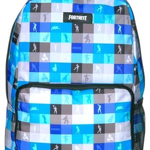 NEW Fortnite Kids Backpack Blue Loot Llama Detail!